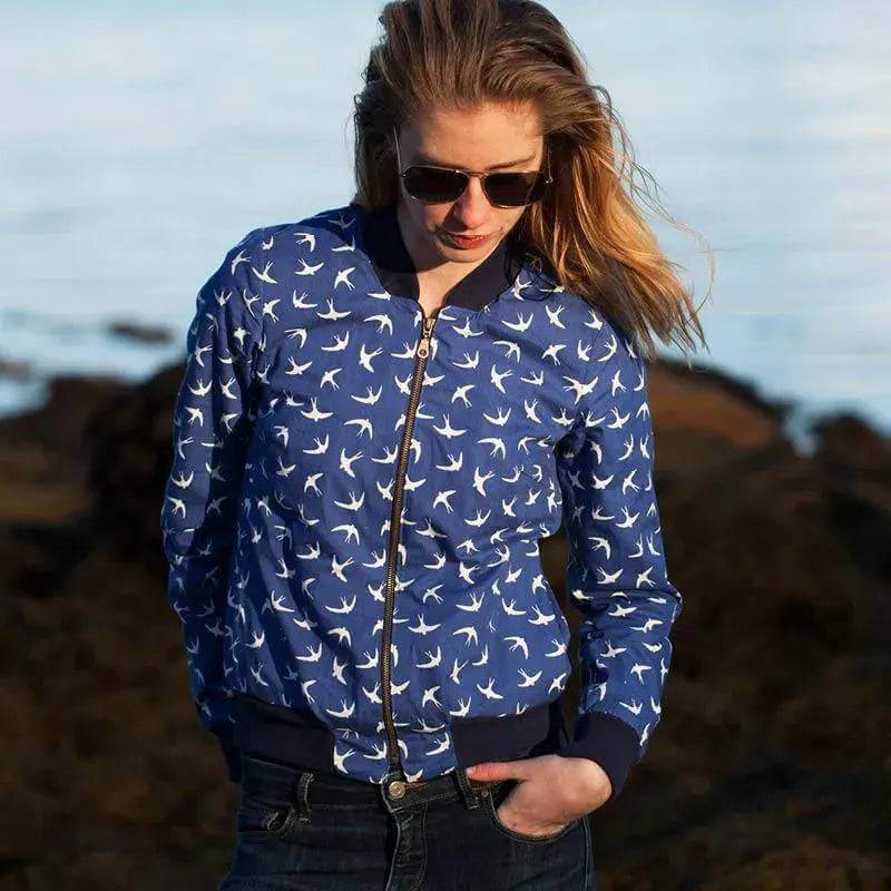 Amelia Bomber Jacket sewing pattern Wardrobe By Me