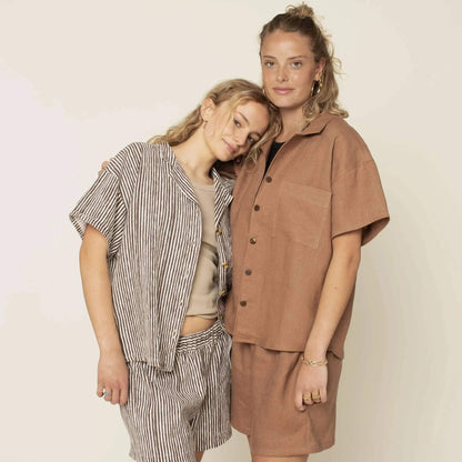 Camp Shirt and Shorts Sewing pattern Wardrobe By Me